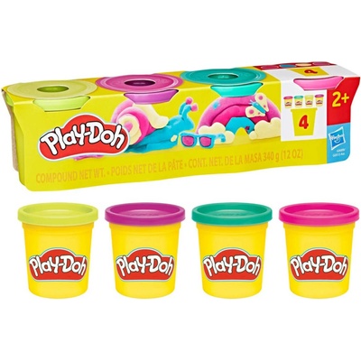 Play-Doh HASBRO 4ks kelímků 4 x 85g assort