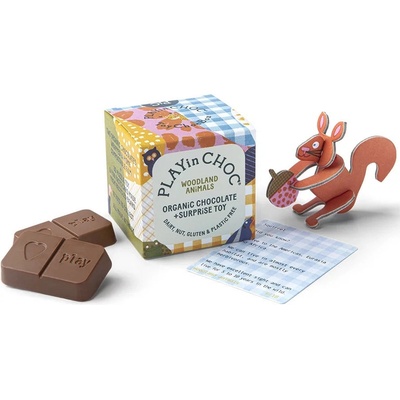 PlayIn Choc lesní zvířátka BIO 20 g