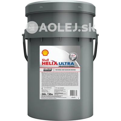 Shell Helix Ultra Professional AV-L 0W-20 20 l
