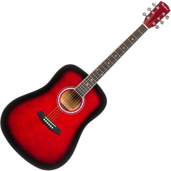 Pasadena PD-10 Red Burst Акустична китара