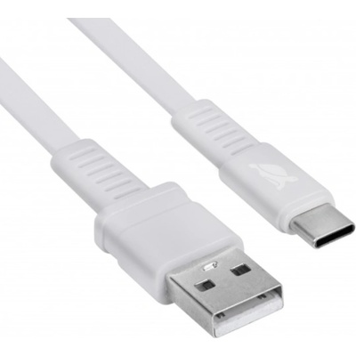 RIVACASE Кабел Rivacase - PS6002WT12, USB-C/USB-A, 1.2 m, бял (PS6002WT12)