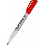 FlexOffice Перманентен маркер FlexOffice PM02 червен, 1.0 mm