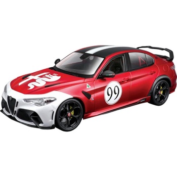Bburago Plus Alfa Romeo Giulia GTAm Met Red 99 1:18