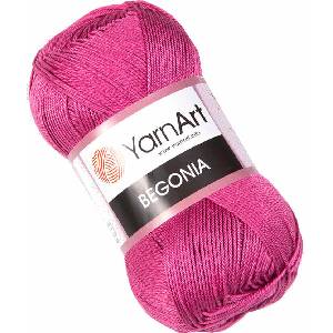 YARNART Begonia 0075 Dark Pink Плетива прежда (Begonia 0075)