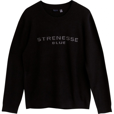 Strenesse Blue pánsky pletený sveter čierna