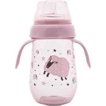 Lorelli Неразливащо шише с широко гърло Lorelli My Friend - 260 ml, Mellow Rose