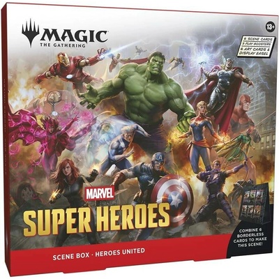 Wizards of the Coast Magic The Gathering Marvel Super Heroes: Heroes United Scene Box