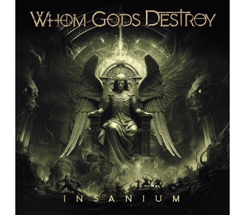 WHOM GODS DESTROY - Insanium CD