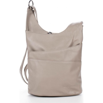 Jennifer Jones Stylová kabelka přes rameno crossbody 3146 béžová