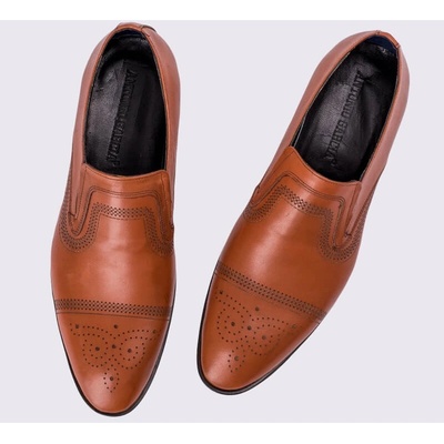 Alexander garcia Antonio garcia Мъжки кожени официални обувки - Светлокафяви 202108355575 (334140_Кафяво)