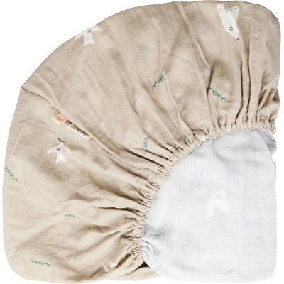 Cotton Hug Чаршаф с ластик Cotton Hug - Птички, 70 x 140 cm (CH076)