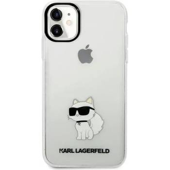 KARL LAGERFELD iPhone 11 / Xr 6, 1" transparent hardcase Ikonik Choupette (KLHCN61HNCHTCT)