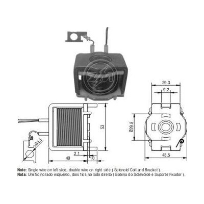 Spínač startéru ZM - Denso 128000-714