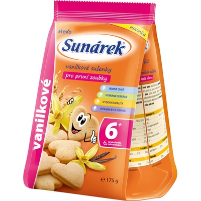 Hero Sunárek vanilkové sušienky 175 g