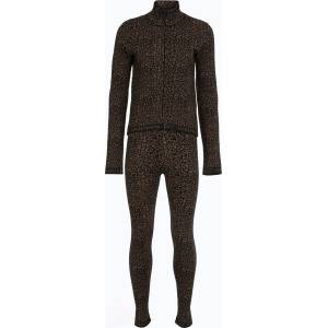 EA7 Emporio Armani Дамски комплект термобельо EA7 Emporio Armani Ski Jacquard Knitted fancy brown animal print
