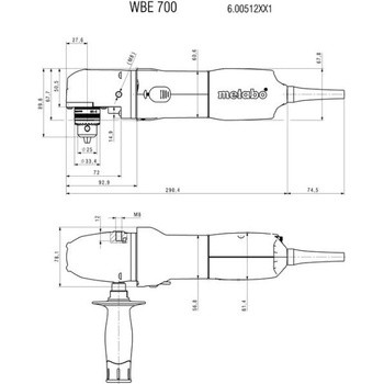 Image 1 of Metabo WBE 700 (600512000)