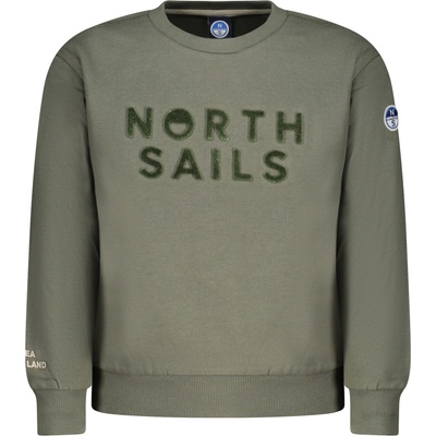 North Sails Children's Zip-up Sweatshirt Green