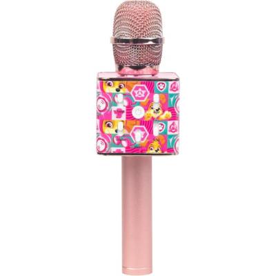 Karaoke mikrofon Nickelodeon bezdrátový růžový Tlapková patrola