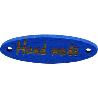 Pro Háčkování Hand made elipsa tmavě modrá