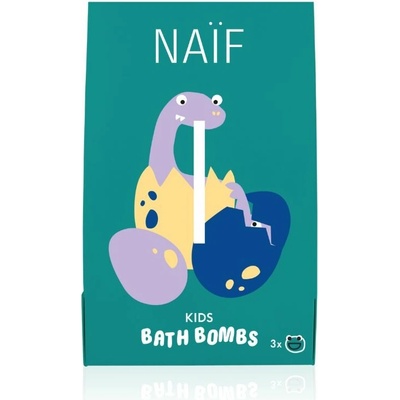NAÏF Kids Bomby do kúpeľa 3x40 g