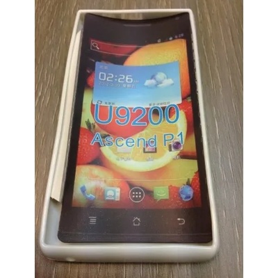 Huawei Силиконов калъф за Huawei Ascend P1 -бял