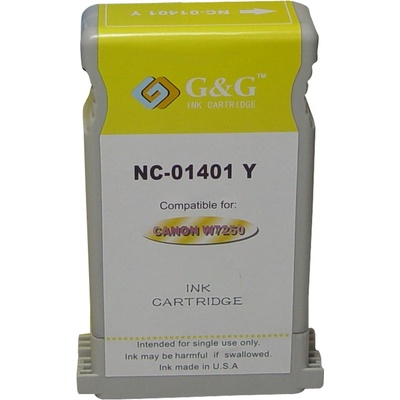 Compatible ГЛАВА ЗА CANON W7250 - Yellow - OUTLET - BCI1401Y (BCI-1401Y) - 7577A001AA - G&G