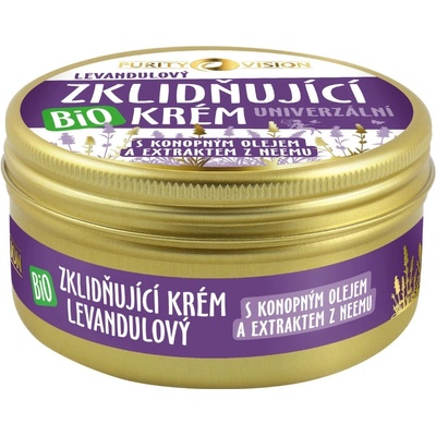 Purity Vision Levanduľový upokojujúci krém univerzálny BIO 100 ml