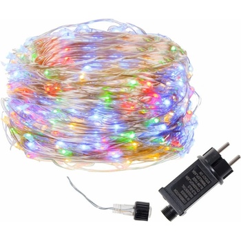 SPRINGOS LED reťaz Nano 20m 200 LED IP44 8 svetelných módov multicolor