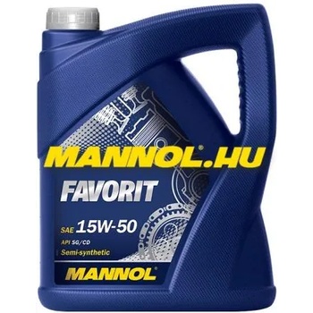Image 1 of MANNOL 7510 Favorit 15W-50 5 l