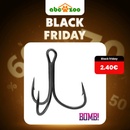 Delphin Trojháčik Bomb! GripHook Triple veľ.6 6 ks