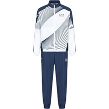 EA7 Man Woven Tracksuit white/navy blue