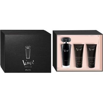 Pupa Vamp! Black EDP 100 ml + Body Cream 75 ml + Shower Milk 75 ml комплект за жени