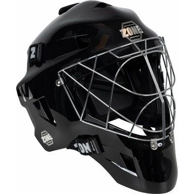 Zone floorball UPGRADE PRO CAT EYE CAGE čierna / strieborná Sr