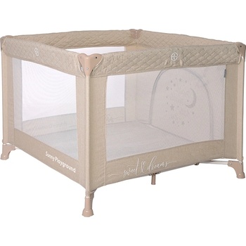 Image 1 of Lorelli Кошара за спане и игра Lorelli - Sunny Playground, Fog Beige Star (10080602217)