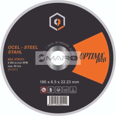 Optima Kotouč brusný 125 x 6,5 x 22,2 mm IP12565R