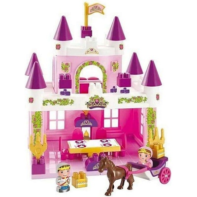 Écoiffier Abrick Zámek s figurkami a autem 57 ks – Sleviste.cz