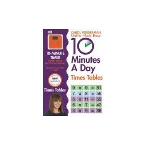 10 Minutes A Day Times Tables, Ages 9-11 (Key Stage 2) | Carol Vorderman (2014)
