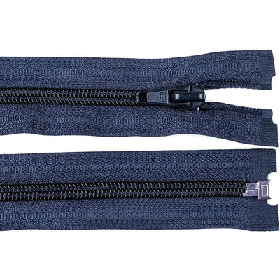 Spirálový zip No 5 délka 35 cm bundový POL, malé, 330 modrá tmavá