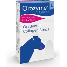 Orozyme plátky žvýkací pro psy L nad 30 kg
