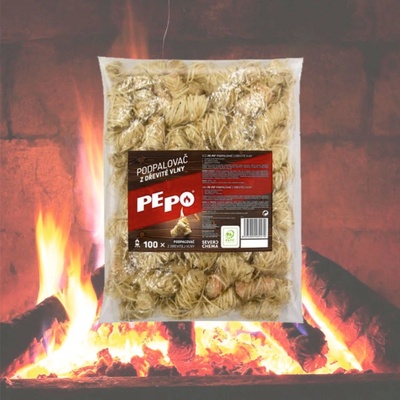 PE-PO drevitá vlna 100 ks