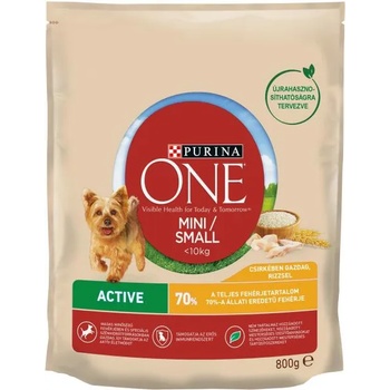 Image 1 of ONE Adult Mini Active Chicken 800 g