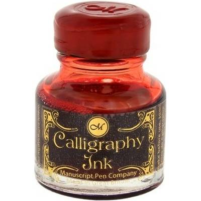Manuscript akrylový atrament 30 ml červená