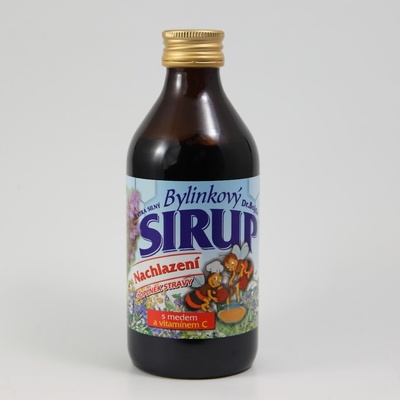 Bylinkový sirup Nachlazení med + vitamin C 325 g