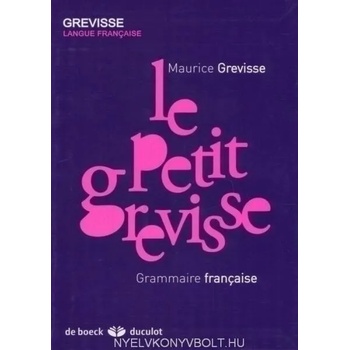 Petit grevisse Grammaire francaise