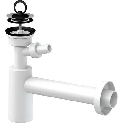 TEXIM Sifon umyvadlový DN40 s odbočkou,nerezová mřížka P-968C – Zboží Dáma