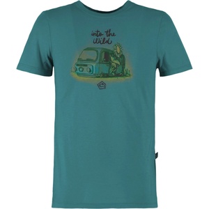 E9 Детска тениска E9 Kid's B-Wild T-shirt - Green Lake - размер 4 Years (704-4918-0412)