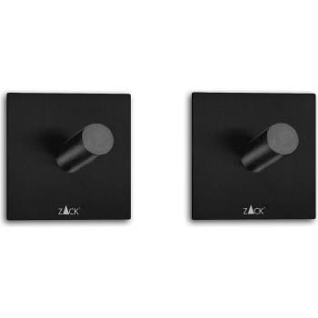 Zack Закачалки Peco квадратни черни 2 бр (40353)