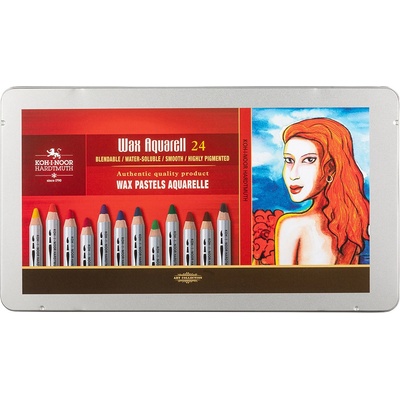 koh-i-noor Voskovky aquarell 24 ks