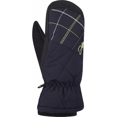 Hannah Mitten rukavice anthracite/macaw green