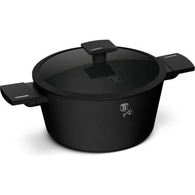 Pro-Tech shop Kastról s cedidlovou pokrievkou a titánovým povrchom Matte Black 24cm 55302